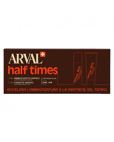 Arval SOLAIRE Half Times 5 fiale x 10ml + 5 tubi x 10ml