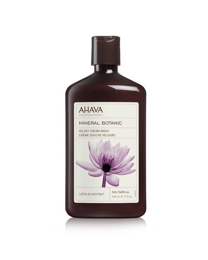 Ahava MINERAL BOTANIC Velvet Cream Wash Lotus 500ml