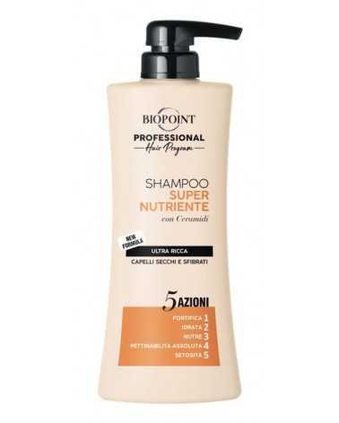 Biopoint PROFESSIONAL SUPERNUTRIENTE Shampoo Idratante 400ml